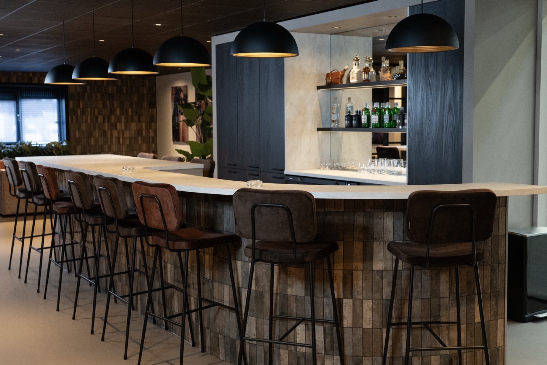 Paul Mitchell bar en ontvangstruimte